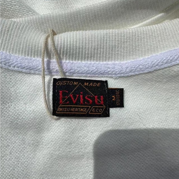 Evisu Men's Woven Sweatshirt - Picture 4 of 8